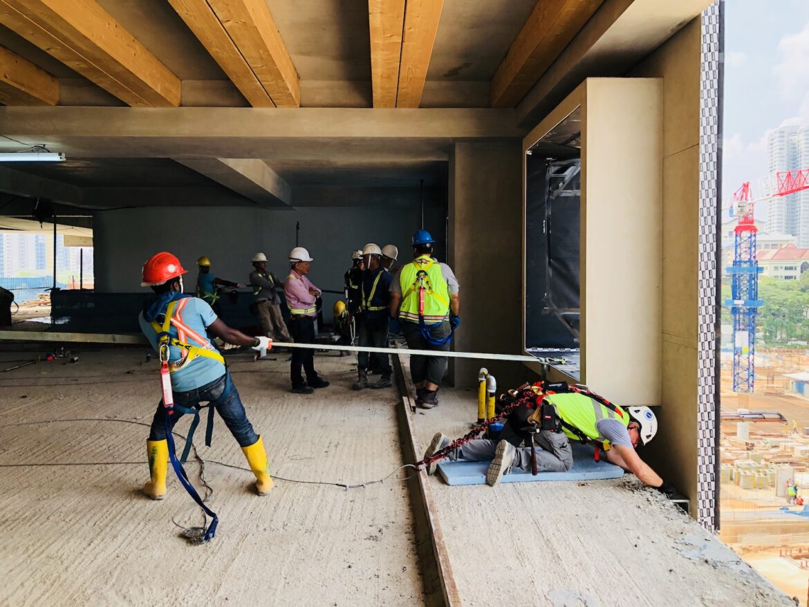 新加坡諾雅公教中學（Eunoia Junior College）新校舍為木構造。（圖：台灣森科）