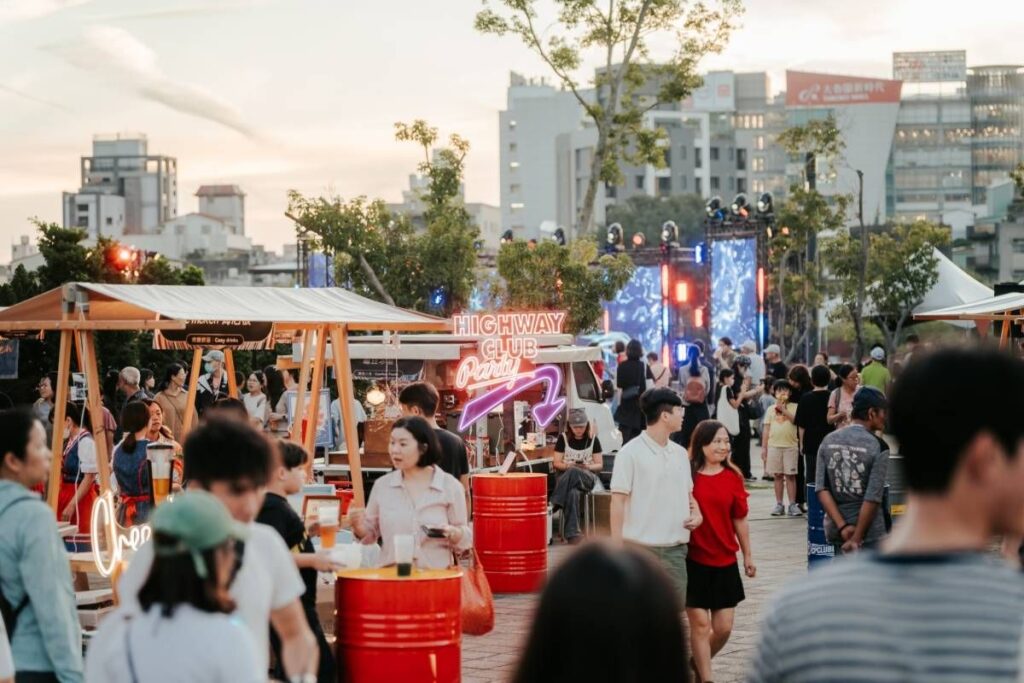 看得出來嗎？佈置材料多是可回收材質。圖：主辦單位